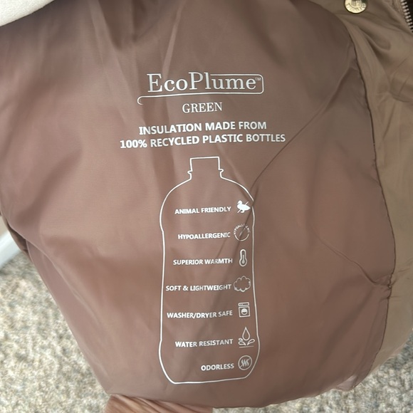 Bernardo sz large packable bibbed winter coat with hood EUC worn once - Picture 6 of 12